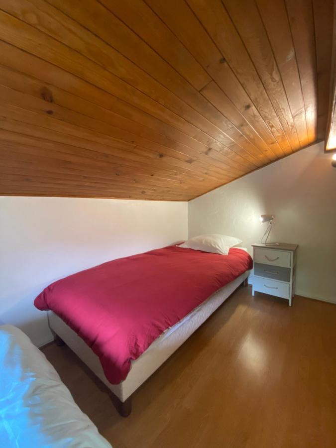 Logement Mansarde Dans Maison Avec Jardin En Bord De Piste, Vue Montagne Les Houches Eksteriør billede